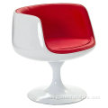 Modern Leather Fiberglass Coffee Mug Chair Chair